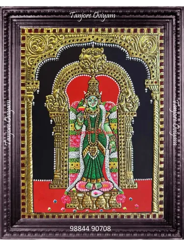 Meenakshi Tanjore Painting